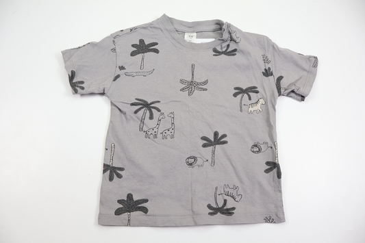 T-shirt fra H&M - Størrelse 92 - Grå