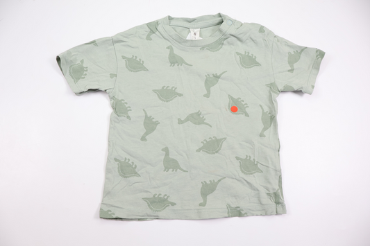 T-shirt fra H&M - Størrelse 92 - Grøn