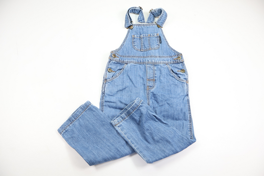 Snedkerbukser fra Polarn O. Pyret - Størrelse 104 - Denim