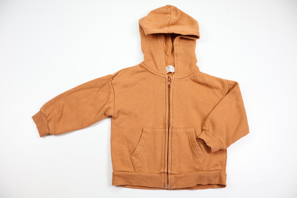 Hættetrøje fra H&M - Størrelse 92 - Brun