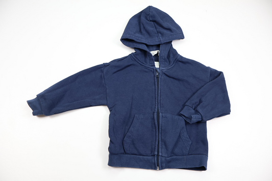 Hættejakke fra H&M - Størrelse 92 - Marineblå