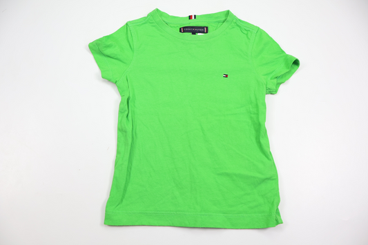 T-shirt fra Tommy Hilfiger - Størrelse 98 - Grøn