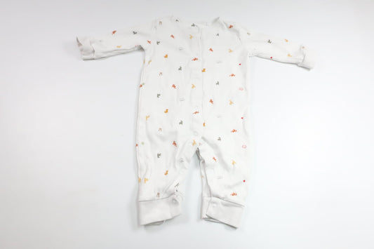 Pyjamas fra Next - Størrelse 68/74 - Hvid