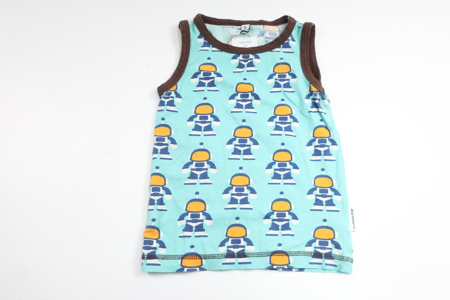 Tanktop fra Maxomorra - Størrelse 86/92 - Blå