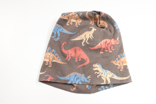 Hue med dinosaurer fra Alana - Størrelse 48/49 - Grå
