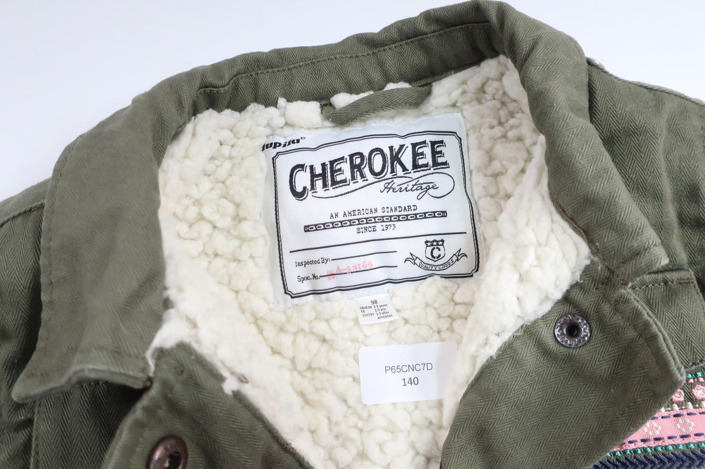 Jakke fra Cherokee - Størrelse 98 - Grøn