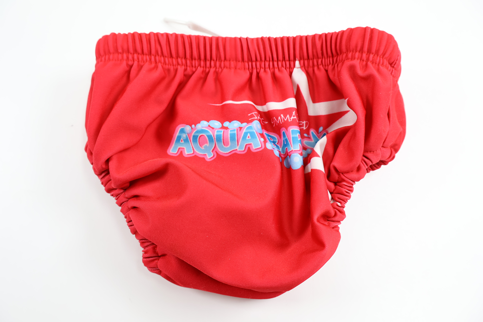 Badeble fra Aqua Barn - Størrelse 74/80 - Rød