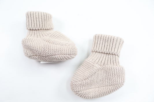Strikkede futter fra H&M - Størrelse 56/62 - Beige