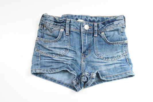 Denimshorts fra H&M - Størrelse 104 - Denim