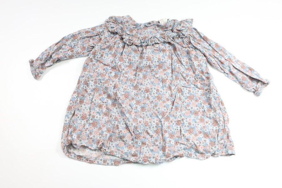 Blomsterkjole fra H&M - Størrelse 86 - Multifarvet