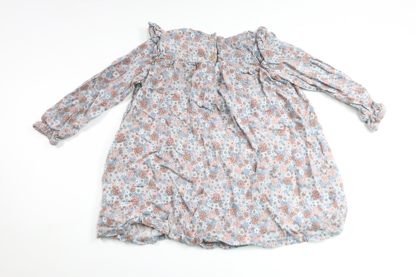 Blomsterkjole fra H&M - Størrelse 86 - Multifarvet