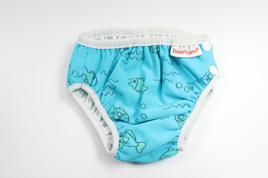 Badebukser fra ImseVimse - Størrelse 62/68 - Blå