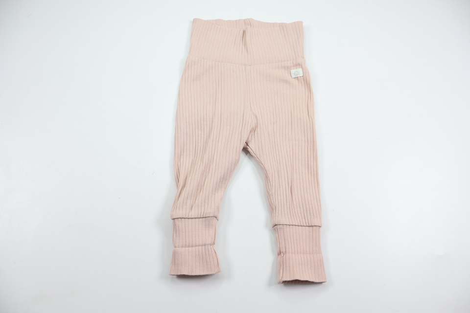 Ribbede bukser fra H&M - Størrelse 62 - Pink