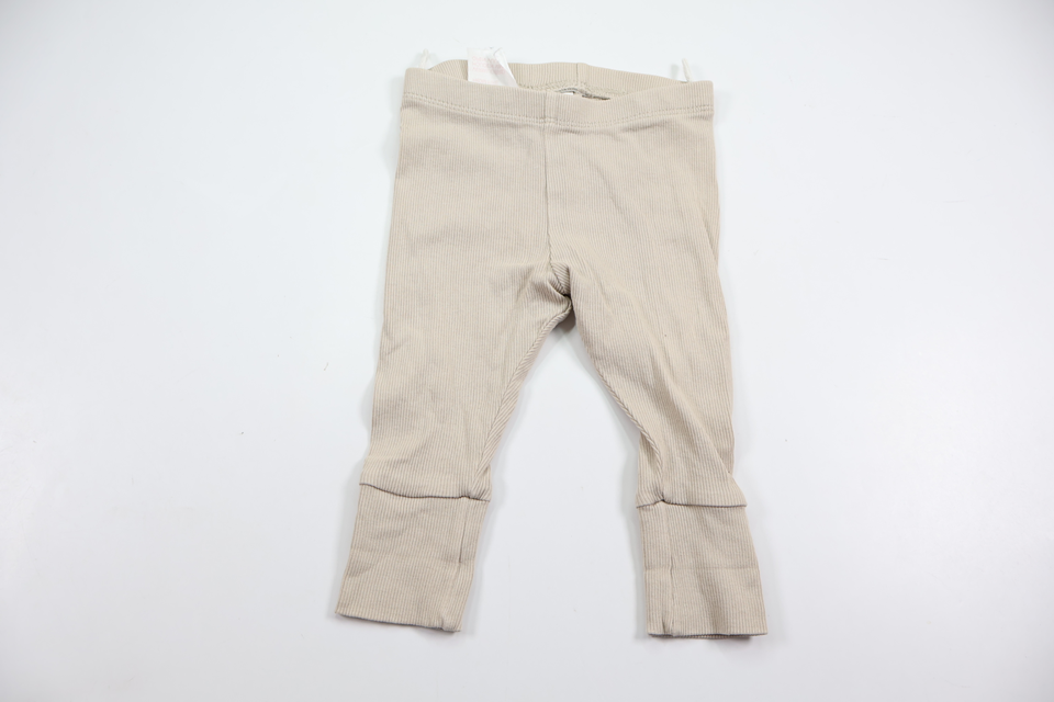 Ribbede bukser fra H&M - Størrelse 62 - Beige