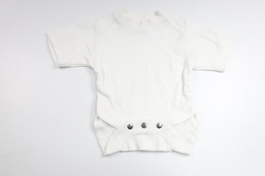 Bodysuit fra Brödrene Flaarönningas - Størrelse 68 - Hvid