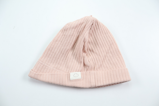 Ribbet hue fra H&M - Størrelse 62 - Rosa