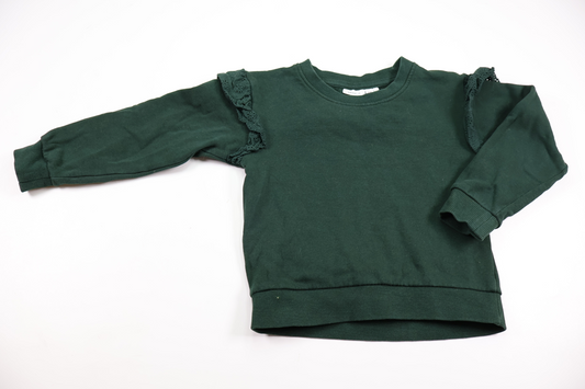 Sweatshirt från Name It - Storlek 104 - Grön