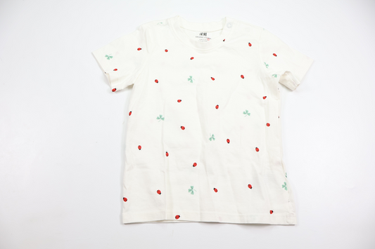 T-shirt från H&M - Storlek 92 - Vit