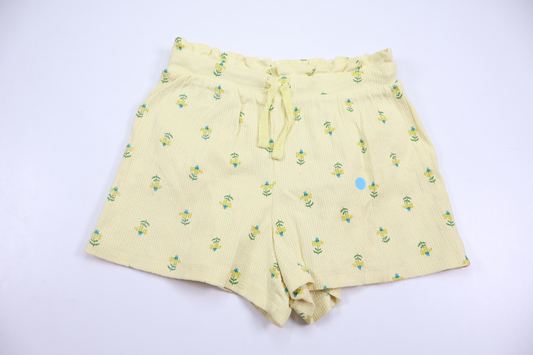 Blommiga shorts från Kids - Storlek 116 - Gul
