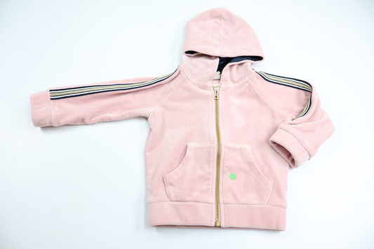 Munkjacka i velour från Uniq Baby - Storlek 80 - Rosa