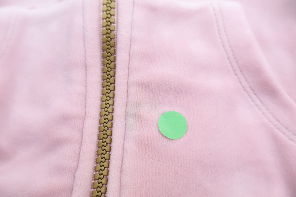 Velourhættetrøje fra Uniq Baby - Størrelse 80 - Rosa