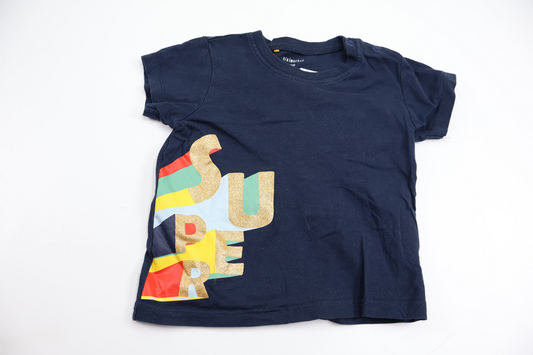 T-shirt från Minimarket - Storlek 74/80 - Marinblå