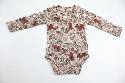 Body fra Fixoni - Størrelse 62 - Rosa