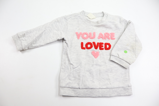 Sweatshirt från H&M - Storlek 80 - Grå