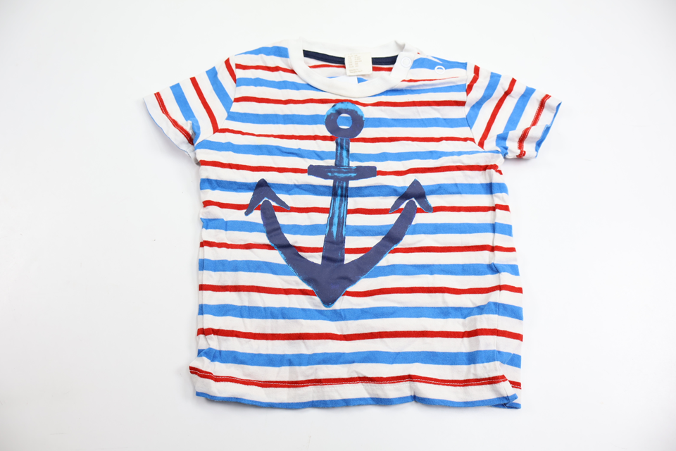 T-shirt fra H&M - Størrelse 68 - Hvid