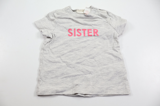 T-shirt från H&M - Storlek 50/56 - Grå