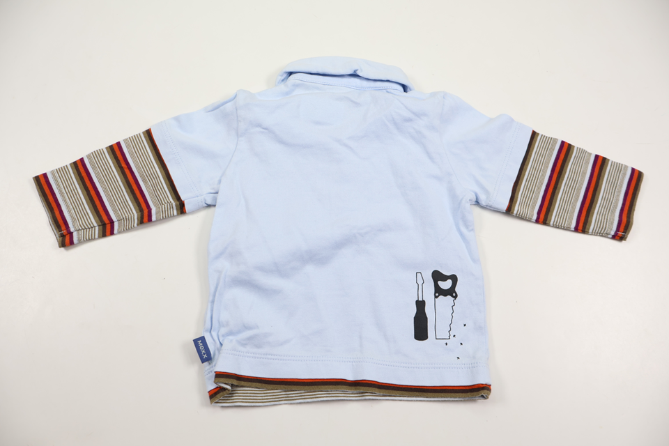 Polo t-shirt fra Mexx - Størrelse 62 - Blå