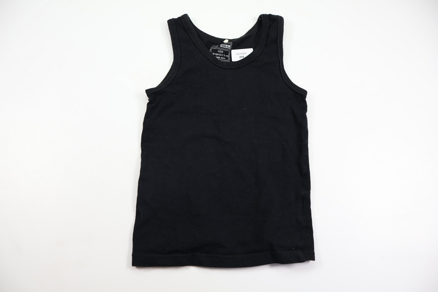 Tanktop fra Name It - Størrelse 110 - Sort