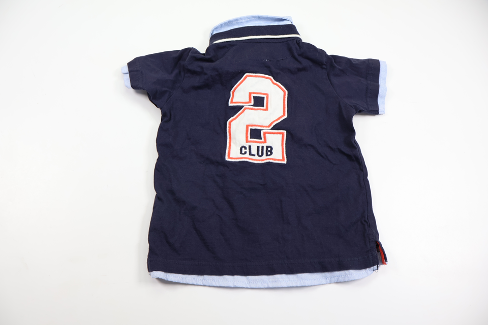 Polo T-shirt fra Zara - Størrelse 98 - Marineblå