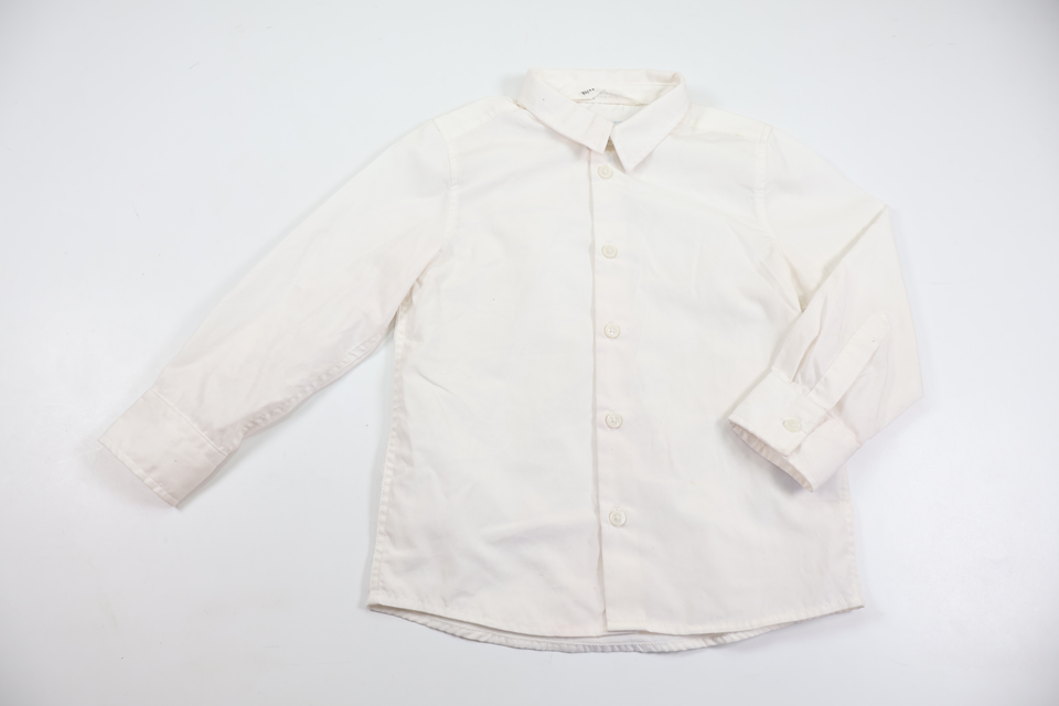 Skjorte fra H&M - Størrelse 98 - Hvid