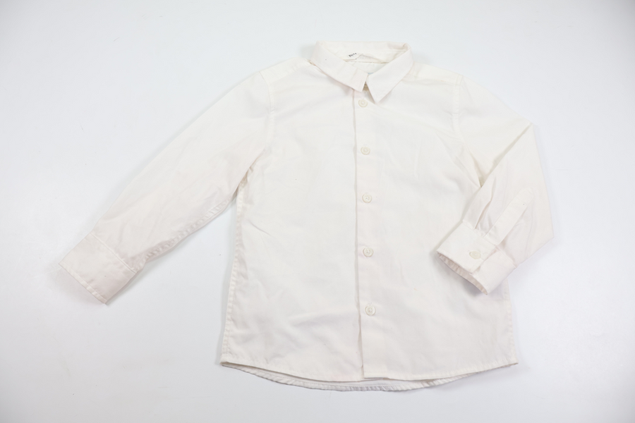 Skjorte fra H&M - Størrelse 98 - Hvid