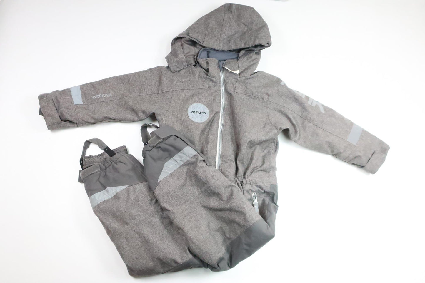 Vinteroveralls fra Funk - Størrelse 110 - Grå