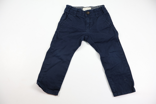Chinos från Holly & Whyte - Storlek 92 - Marinblå
