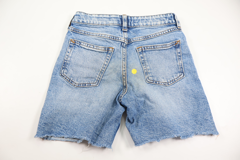 Denimshorts fra H&M - Størrelse 104 - Denim