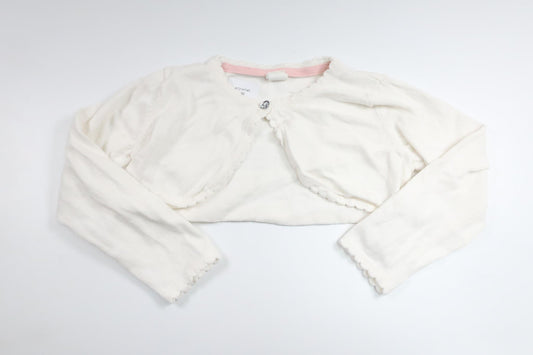 Bolero fra H&M - Størrelse 104 - Hvid
