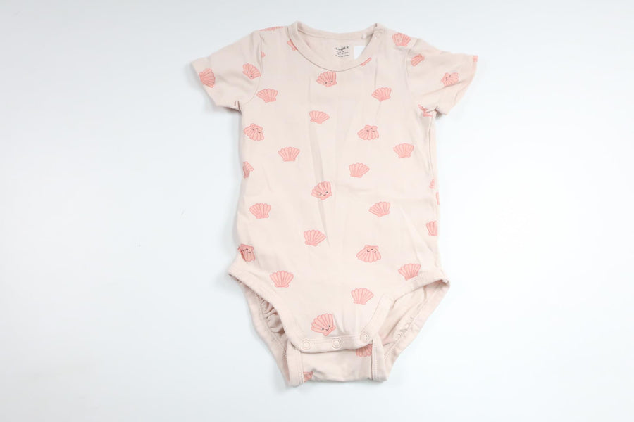 Bodysuit fra Lindex - Størrelse 74 - Lyserød