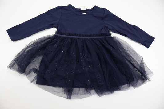 Kjole fra H&M - Størrelse 74 - Marineblå