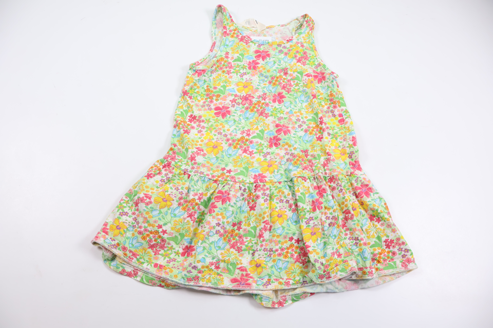 Blomsterkjole fra H&M - Størrelse 98/104 - Multifarvet