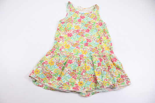 Blomsterkjole fra H&M - Størrelse 98/104 - Multifarvet