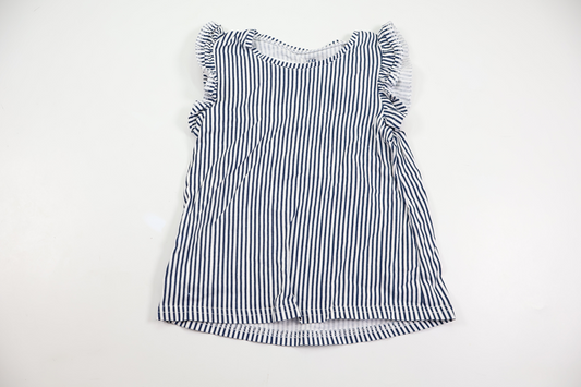 Randigt linne från H&M - Storlek 98/104 - Marinblå