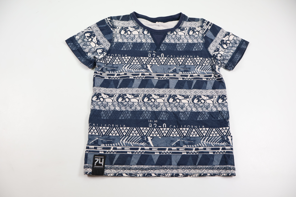 T-shirt fra Name It - Størrelse 116 - Blå