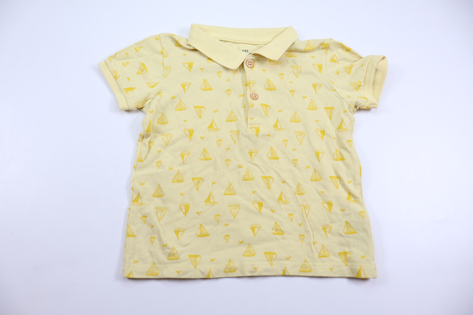 Polo t-shirt fra LC Waikiki - Størrelse 92/98 - Gul