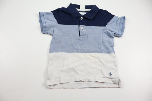 Pikétröja från H&M - Storlek 80 - Marinblå