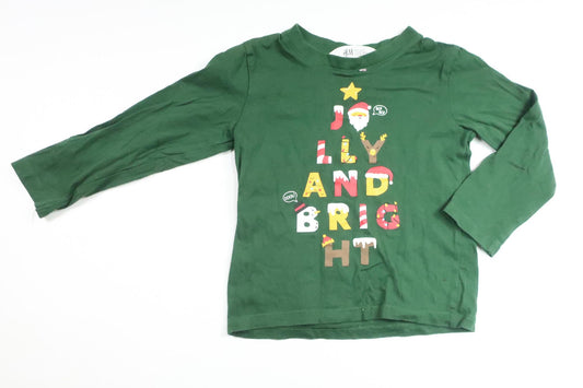 Sweater fra H&M - Størrelse 92 - Grøn