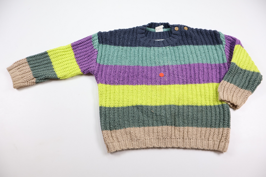 Stickad tröja från H&M - Storlek 92 - Multi