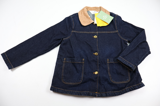 Cowboyjakke fra H&M - Størrelse 128 - Denim